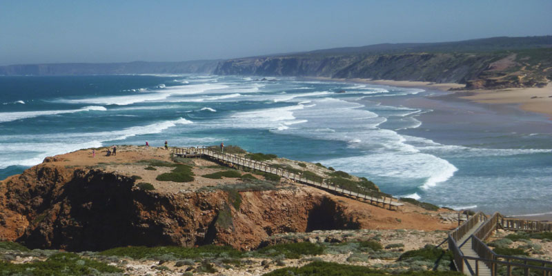 Praia do Bordeira bei Carrapateira, Westküste Algarve