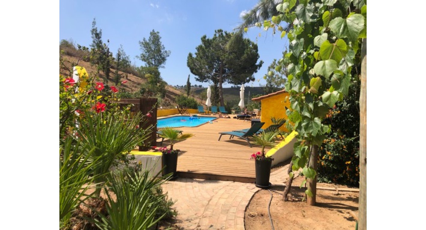 Quinta dos Pavoes, Haupthaus_Poolbereich