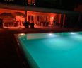 Pool bei Nacht